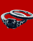 Black Oath Gothic Ring Set