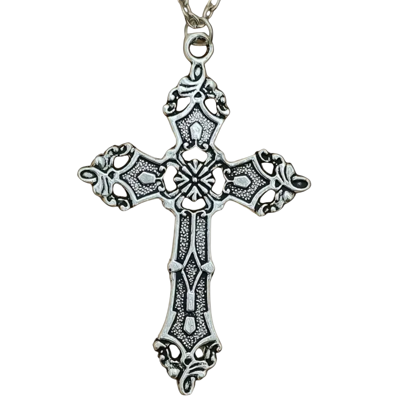 Dead But Decorative Gothic Cross Necklace Vampirecore Energy