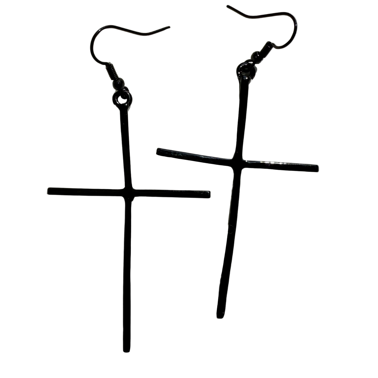 earrings Unholy Vow Earrings gothic earrings cross earrings witchy earrings