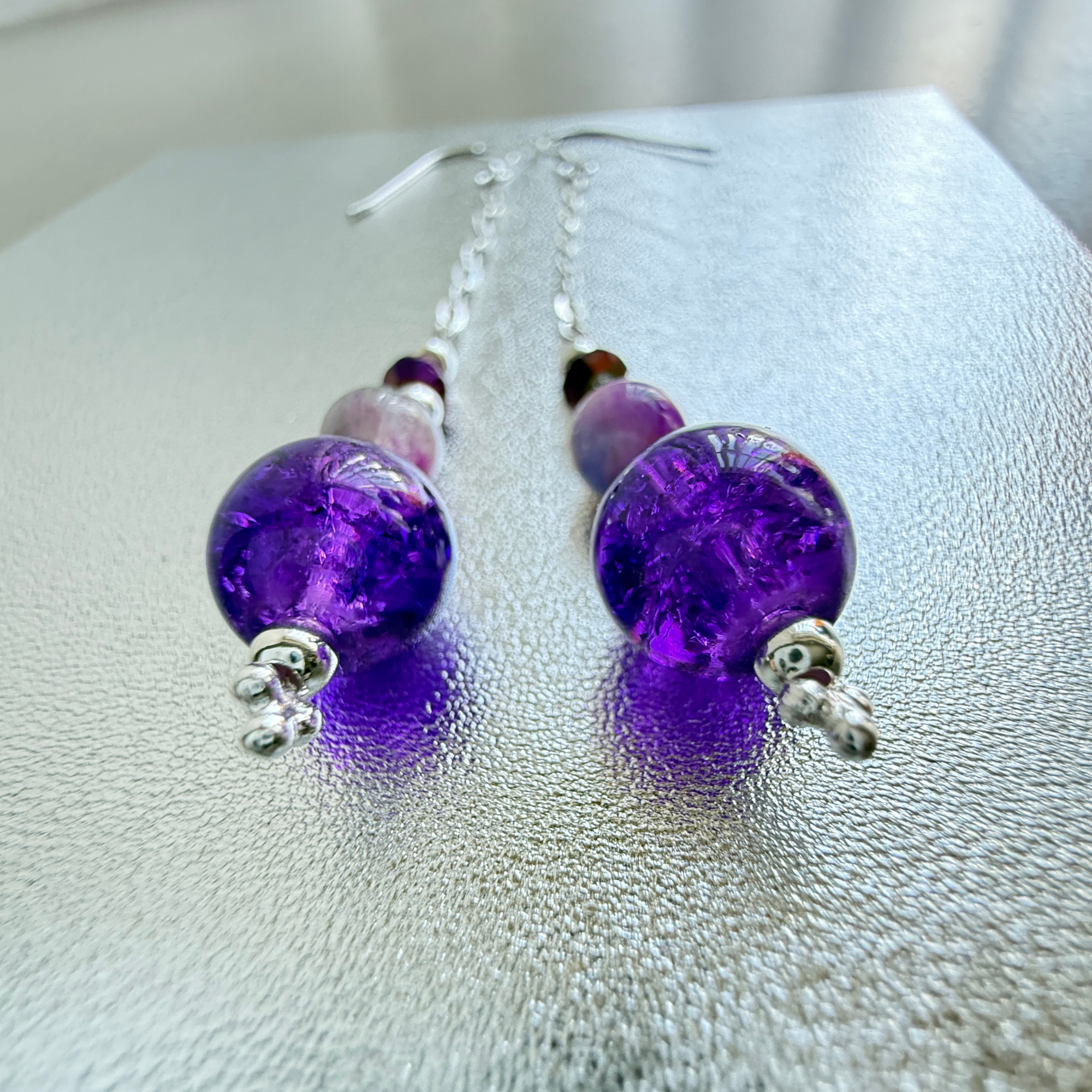 The Countess Weeps - Sterling Silver Earrings