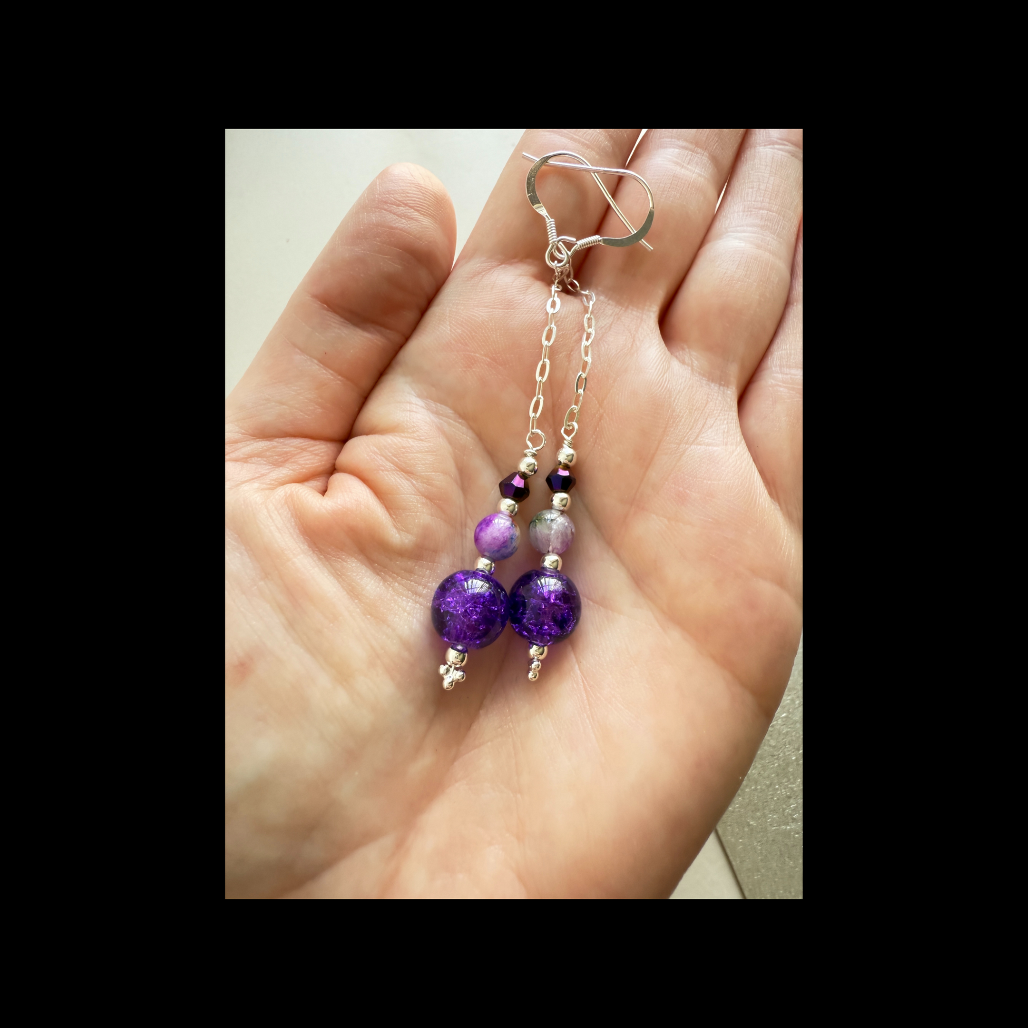 The Countess Weeps - Sterling Silver Earrings