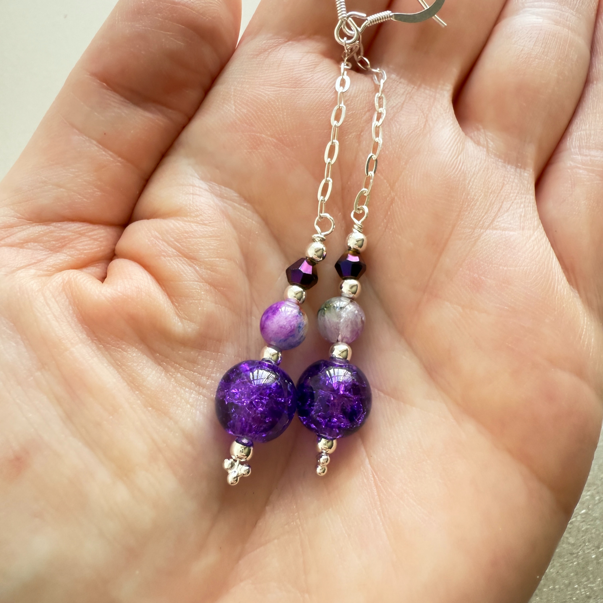 The Countess Weeps - Sterling Silver Earrings