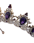 Amethyst Reign Gothic Tiara