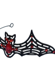 Crimson Winged Bat Gothic Tiara