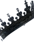 Obsidian Thorn Gothic Crown Tiara